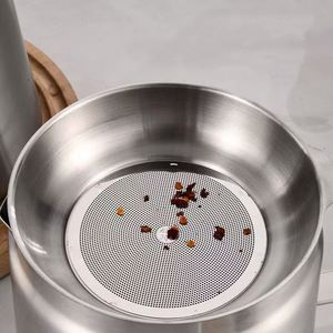 Custom Wholesales 304 Stainless Steel Household Residue Separation Kitchen With Filter Oil Pot - Product Image 5