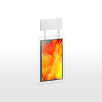 Affichage numérique LCD double face transparent 4K tactile en option, haute luminosité, pour vitrine de magasin, ascenseur, à prix abordable