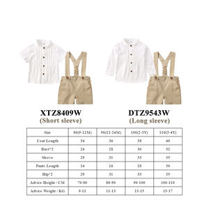 Conjunto de ropa para bebés y niños, conjunto de 2 piezas de alta calidad, venta al por mayor - Product Image 3