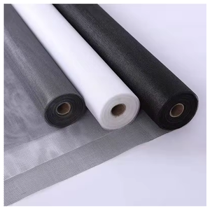 Polyester muỗi Màn hình Net CuộN PVC lưới plisse bay Màn hình cửa trượt nhôm sắt Dây vật liệu sợi thủy tinh cửa sổ màn hình - Product Image 3