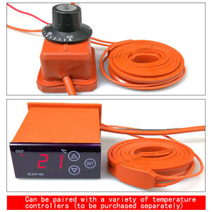 Ceinture chauffante en caoutchouc de silicone, ceinture chauffante en silicone pur, canalisation <span class=keywords><strong>anti</strong></span>-gel et d'isolation, ceinture chauffante électrique - Product Image 3