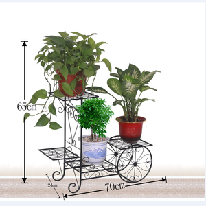 2014 fabricante de hierro forjado estante de la flor para jardín Flor de hierro forjado - Product Image 1
