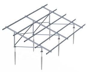 Yuens OEM <span class=keywords><strong>mejor</strong></span> manera precio a 5kw poste de tierra montaje paneles <span class=keywords><strong>solares</strong></span> soporte de puesta a tierra sistemas de estantería Pv Kits soporte rotador - Product Image 1