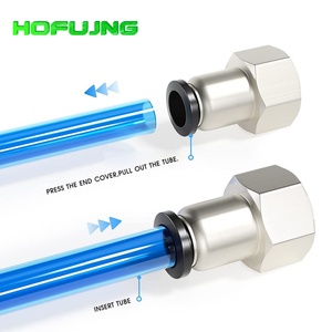 Conexiones Neumáticas Rectas de un Toque Hofujng PCF BSP con Rosca Hembra - Product Image 2