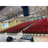 Chaises pliantes pour auditorium - Sièges de théâtre fixes, durables, résistants aux intempéries, avec revêtement moelleux pour événements