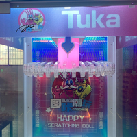Machine de jeu à pièces Kaimi Arcade pour parc d'attractions Game Center Caractéristiques Clip Equipment Gift Machine Accessoires inclus