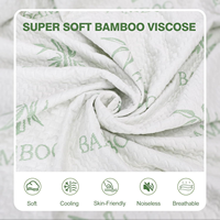 Protège-matelas AOSEN imperméable en jacquard de bambou avec couche d'air respirante pour la protection contre les punaises de lit