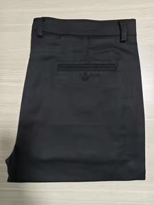 Herren <span class=keywords><strong>Khaki</strong></span> Hose Elastic Stretch Twill Business Formelle Hose mit geradem Bein XL Size Casual Herren hose - Product Image 4