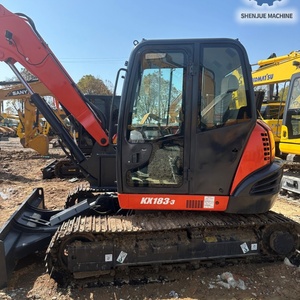 Mini-excavatrice fonctionnelle de 8 tonnes Kubota KX183 avec haute performance, excavatrice Kubota KX155 KX165 KX183 à bas prix - Product Image 2