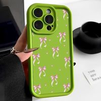 Nouvelles Coques de Téléphone Antichoc de Luxe avec Nœud Papillon pour iPhone 17 Air 16 15 Plus Pro Max 14 13 12 11 X – Housse de Protection Personnalisable avec Logo