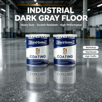 Peinture époxy auto-nivelante haute brillance pour sols, texture pierre granit liquide, revêtement époxy pour sols en sable coloré flottant, anti-poussière, OEM
