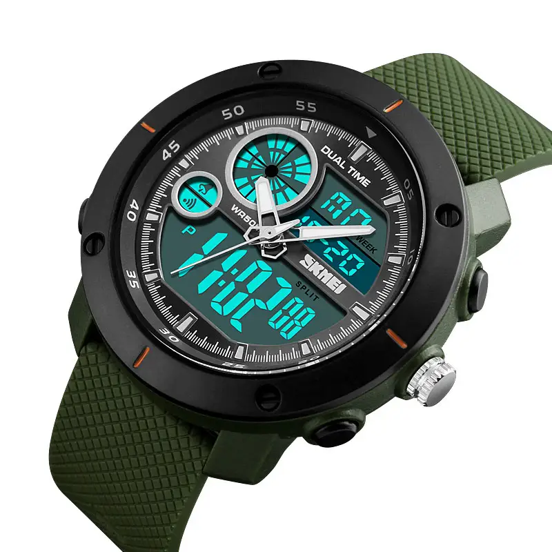 Montres SKMEI 1361 Fashion Relojes Deportivos Horloges Wrist Watches Alarm Chrono Men Waterproof Digital Sport Watch