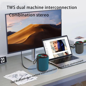 B37 Chất lượng cao IPX6 không thấm nước ngoài trời di động cho Bluetooth <span class=keywords><strong>Speaker</strong></span> với RGB đèn TF USB AUX cho Điện thoại di động sử dụng điện thoại - Product Image 3