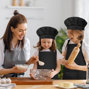 Delantal de Chef para Niños de Alta Calidad con Correa Ajustable y 2 Bolsillos, Delantales Infantiles con Logotipo Personalizado para Limpieza de Cocina - Product Image 6