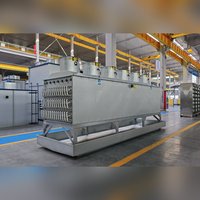 Enfriador de Aire Eléctrico Antiestático de Descarga Superior Montado en el Suelo, Evaporador de Alta Resistencia para Grandes Instalaciones de Almacenamiento en Frío
