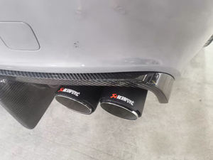 Labio de alerón de fibra de carbono con luz LED para <span class=keywords><strong>Audi</strong></span> <span class=keywords><strong>A7</strong></span> C7 S7 difusor de parachoques trasero Bodykit 2012-2015 - Product Image 6