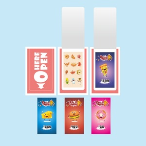 การพิมพ์สลากขูดแบบดึงสีสันสดใสตามสั่ง - Product Image 1