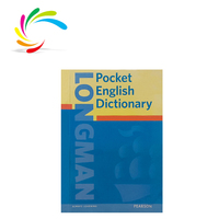 Fabricant chinois Nouveauté promotionnelle Dictionnaire anglais à couverture souple Stock Dictionnaire anglais de poche Longman