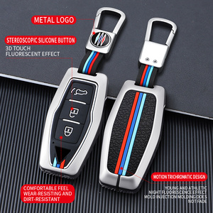 เคสกุญแจรถยนต์โลหะผสมสังกะสี ซิลิกา<span class=keywords><strong>เจ</strong></span>ล สำหรับรถยนต์มิตซูบิชิ รุ่น Outlander Eclipse Cross ASX PAJERO LACCER พร้อมพวงกุญแจ - Product Image 2