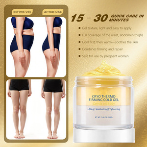 Lotion corporelle blanchissante de haute qualité <span class=keywords><strong>CRYO</strong></span> THERMO FIRMING GOLD <span class=keywords><strong>GEL</strong></span> pour raffermir la peau, soulager les tensions musculaires - Product Image 4