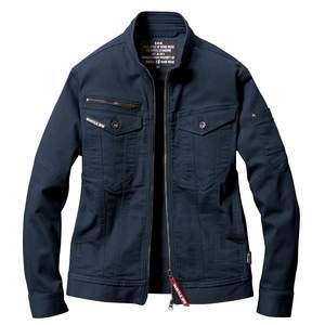 Chaqueta Vaquera Azul Marino para Hombre Burtle 3L 5001-3-3L, Abrigo Resistente al Agua con Diseño Elegante, 3.0 Estrellas - Product Image 1