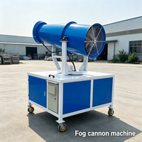 Canon à brouillard anti-poussière à faible bruit pour la réduction de la poussière dans les zones minières