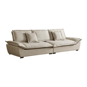 Sofá Acolchado de Tela con Forma Ovalada Recta Auckland Sailboat, Asiento Extra Ancho y Profundo, Resistente al Agua y a las Manchas, para Sala de Estar - Product Image 5