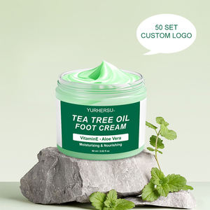 YURHERSU vente en gros de crème pour les pieds bio Peeling élimination des peaux mortes soin des pieds huile d'arbre à thé crème pour les pieds crème hydratante - Product Image 6