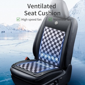 Funda de Asiento de Coche de Lujo con Diseño Tesselado Anjuny, con Ventilador de Refrigeración, para Sportage ES350, Ajuste Universal - Product Image 3