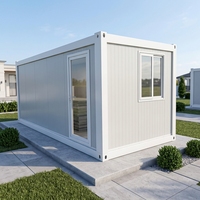 Casas Prefabricadas Estilo Rústico CEYU con Baños Completos, Diseño de Paquete Plano para Uso en Centros Comerciales, Hoteles y Oficinas