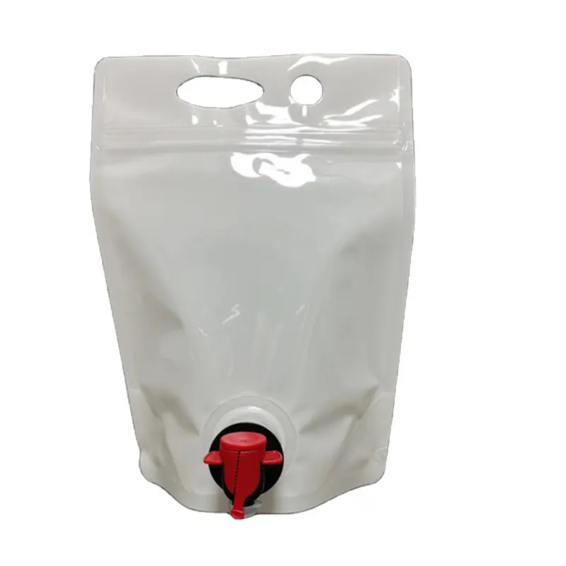 3L Easy Fill Bag-in-Box Bags - BYOB 듀얼 스파우트 턱받이 가방-리필 가능, 재사용 가능, BPA 무료! 최고 s를 통해서 빠르고 쉬운 충전물