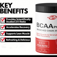 BCAA en Polvo Premium de Marca Privada OEM, Proporción 2:1:1 - Apoyo para la Recuperación Muscular y la Resistencia para Atletas