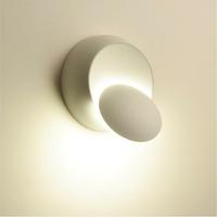 Applique murale LED rotative à 360 °, luminaire décoratif d'intérieur, idéal pour un salon, une chambre à coucher, des escaliers