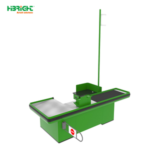 High Quality Fashionable Appearance High Definition Screen Automatic Moving Belt Self Checkout <b>Counter</b> Highbright HBE-CC-134 - Product Image 4