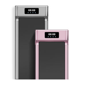 2.5hp कॉम्पैक्ट मोटर चालित ट्रेडमिल डेस्क के साथ एलईडी प्रदर्शन पोर्टेबल जॉगिंग मशीन समायोज्य गति घरेलू उपयोग - Product Image 2