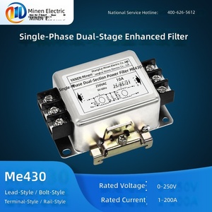 Yanen Einphasiger Wechselstrom-Netzfilter ME430-40A/TG <span class=keywords><strong>Minen</strong></span> 250VAC Zweistufiger Störschutzfilter Hergestellt in China - Product Image 3