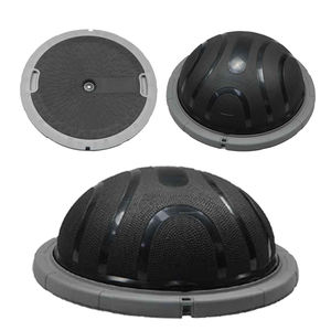 Balance Ball Trainer <span class=keywords><strong>Basu</strong></span> Ball Balance Yoga Media Bola con cuerda elástica de látex - Product Image 3