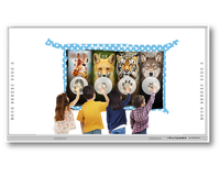 Tableau blanc interactif tout-en-un 92 pouces, projecteur intelligent 100 pouces, tableau éducatif pour salle de classe avec système d'exploitation Android/Windows, montage mural