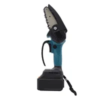 Amazon Hot Sell 4 Inch Cordless Electric Chain Saw Brush less Motor Power Tools For 21V Makita Battery