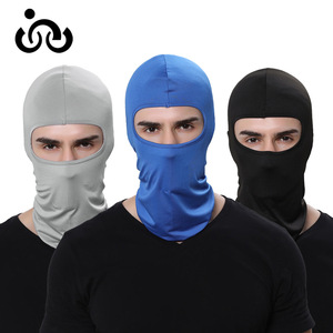 Milk Silk Lycra Cycling Mask Windproof <b>Sunscreen</b> Dustproof Face Shield Unisex All Seasons Moisture Wicking Sports Gear - Product Image 2