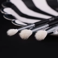 Pinceau de maquillage outils de beauté manche en plastique meilleure vente d'outils cosmétiques mélange de fard à paupières avec logo personnalisé pinceaux de maquillage pour fille