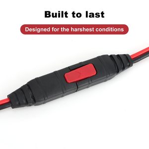 YouLong 2 pièces <span class=keywords><strong>NOCO</strong></span> GC004 X-Connect Câble d'extension intelligent pour chargeur de batterie, adaptateur à âme en cuivre, étanche IP67, 12V, 3m - Product Image 6
