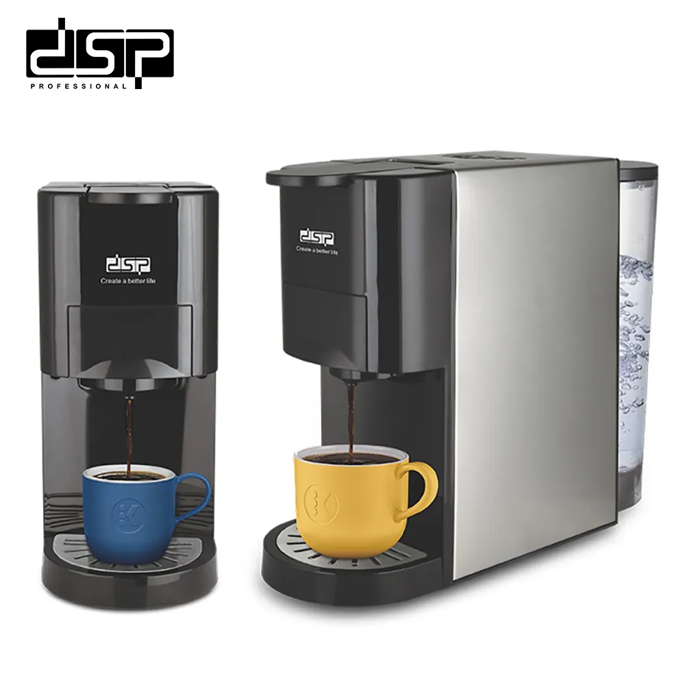 Dsp Hot Sale 0.8l Capaciteit Dripper Koffiezetapparaat Voor Thuiskantoor 19 Bar Elektrische Automatische Espresso Koffiezetapparaat