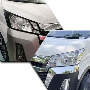 KQD ชุดอุปกรณ์ตกแต่งรถยนต์โครเมี่ยม ABS ครบชุดเหมาะสำหรับ Hyundai Accent / Toyota HIACE 2015-2019 - Product Image 2