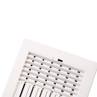 Diffuseur à registre d'air linéaire à 2 et 3 fentes Grille d'air de plafond HVAC pour la ventilation extérieure de l'entrepôt du sous-sol