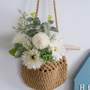 Jinshuhuameng Ramo de Flores Artificiales, Margaritas Blancas y Crisantemos, Tela Plástica Tejida, Decoración del Hogar, Accesorios para Bodas CF01348 - Product Image 4