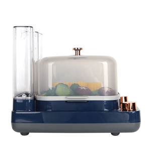 Cocina eléctrica de vapor para verduras, 2 capas, calentador de alimentos para el hogar, vaporizador de alimentos con <span class=keywords><strong>PBA</strong></span> gratis - Product Image 2