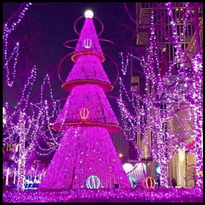 <b>Large</b> Christmas decoration outdoor big <b>gift</b> <b>box</b> Christmas tree motif light - Product Image 6