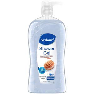 Gel de Ducha Corporal Hidratante y Antienvejecimiento con Pétalos de Flor de Cerezo Orgánicos de Marca Privada, Blanqueador Herbal con Niacinamida - Product Image 1