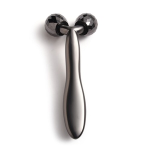 Factory Price Wholesale Zinc Alloy Metal Face Roller Guasha Body <b>Massage</b> <b>Tool</b> - Product Image 1
